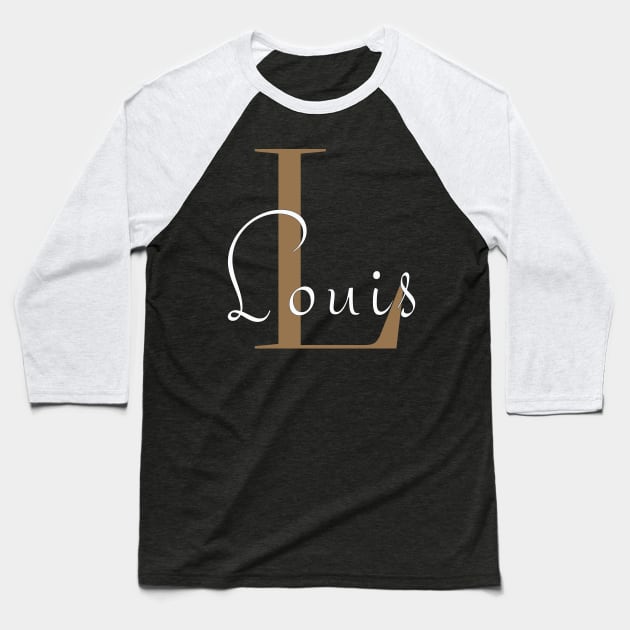 I am Louis Baseball T-Shirt by AnexBm